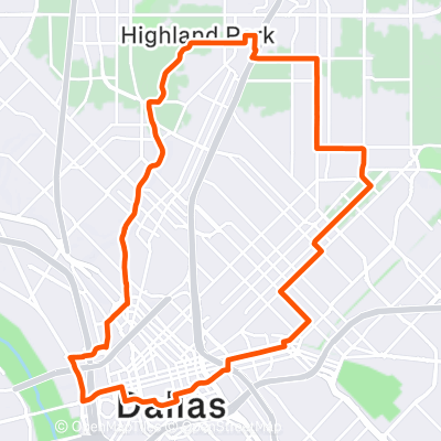 2018 BMW Dallas Half Marathon | 13.4 mi Running Route on Strava