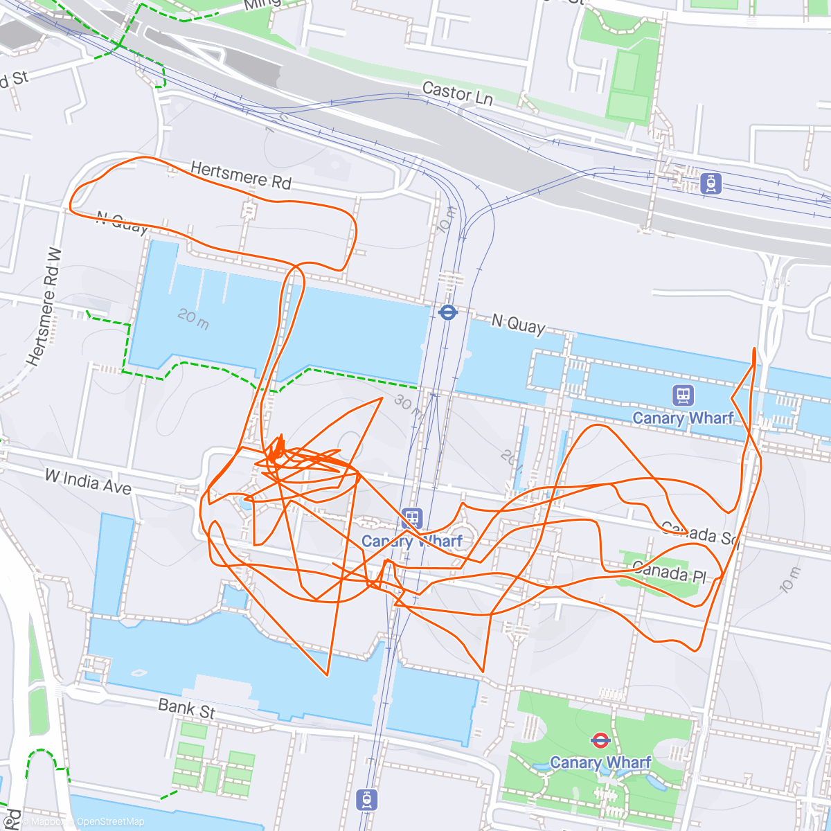 Carte de l'activité Podium Underground