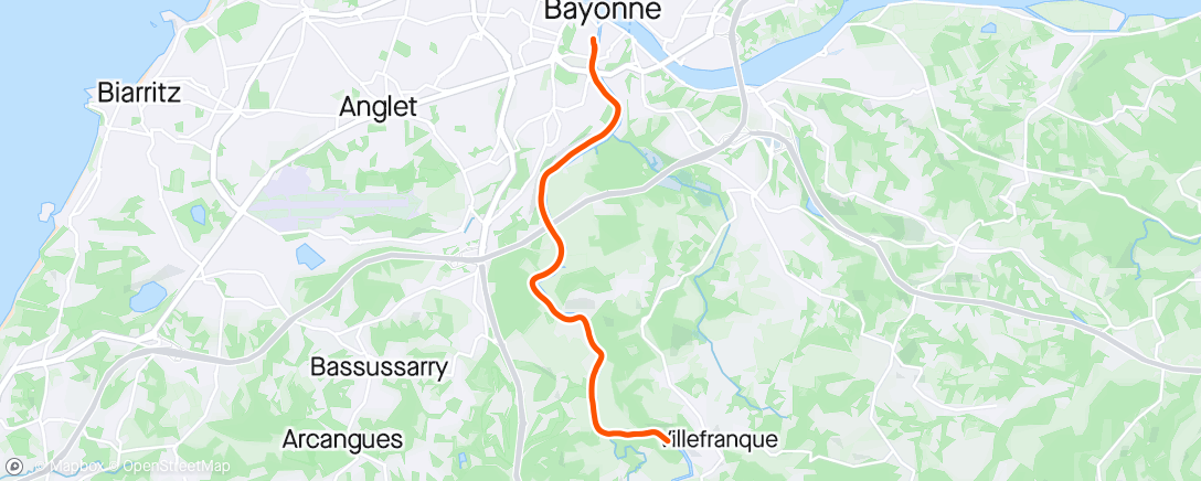 Map of the activity, why do people walk on the left side of paths in France?