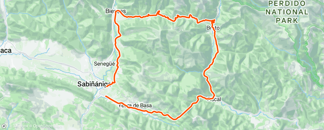 Map of the activity, Treparriscos ✌️