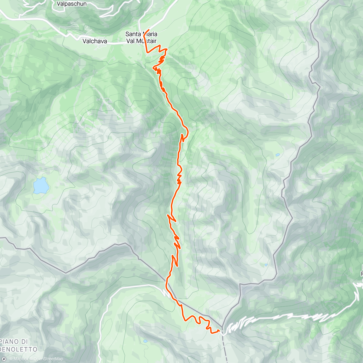 Map of the activity, BKOOL - Passo Stelvio via Umbrail (Sta. Maria)