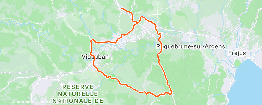 Map of the activity, 3 👑 sur une sortie récup, plutôt rentable 🫡