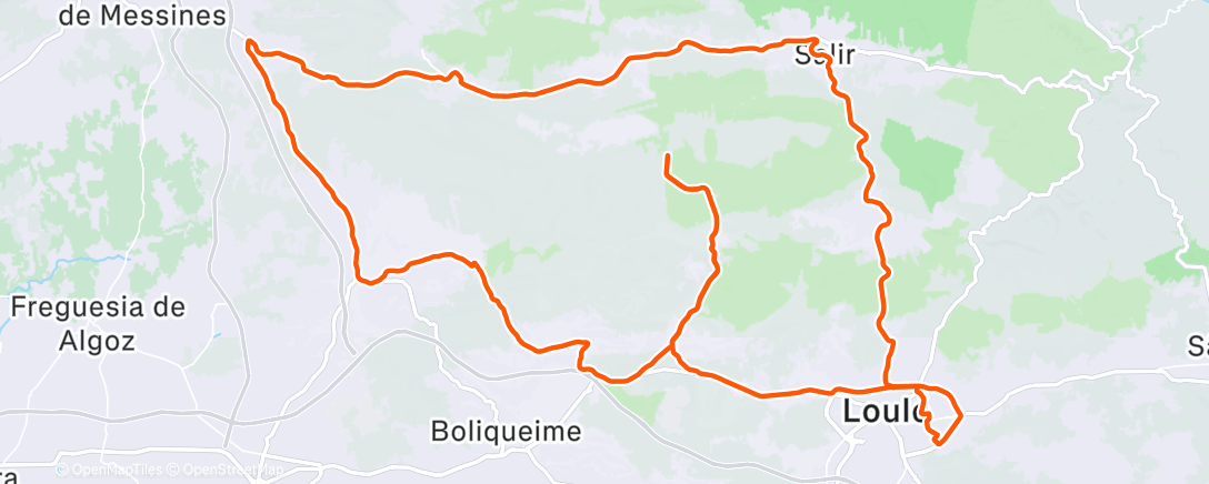 Карта физической активности (Volta de bicicleta à hora do almoço)