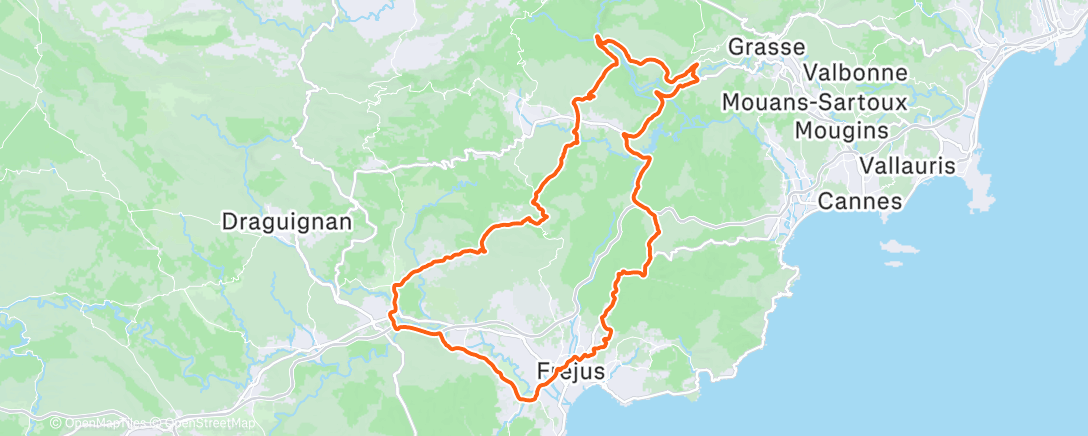 Mapa de la actividad (Première sortie de l’année 🥳)