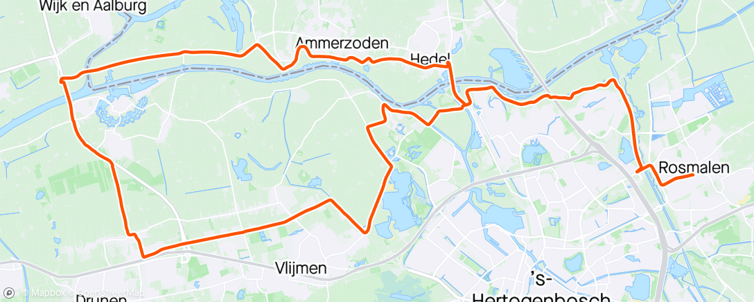Map of the activity, Heusden