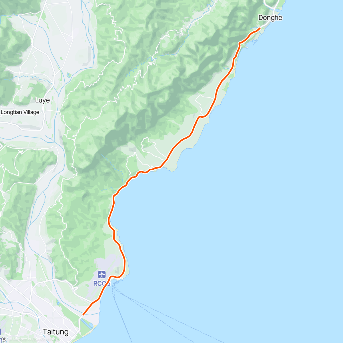 Map of the activity, ROUVY - Group Ride: Challenge Taiwan | 30 km