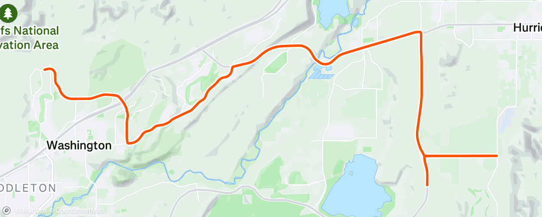 Mappa dell'attività ROUVY - St. George 30km | UTAH | USA