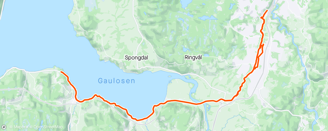 Map of the activity, Sub10 Bløt og kald tur
