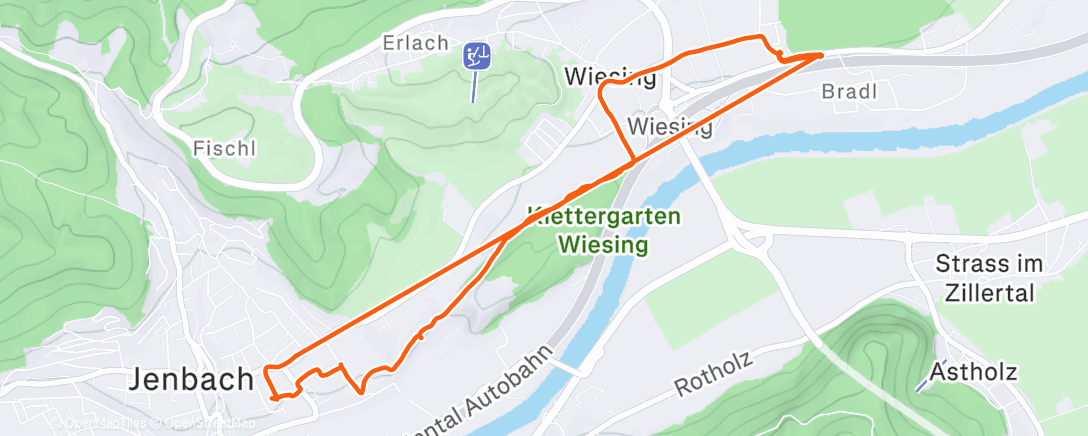 Map of the activity, Warten aufs Christkindl