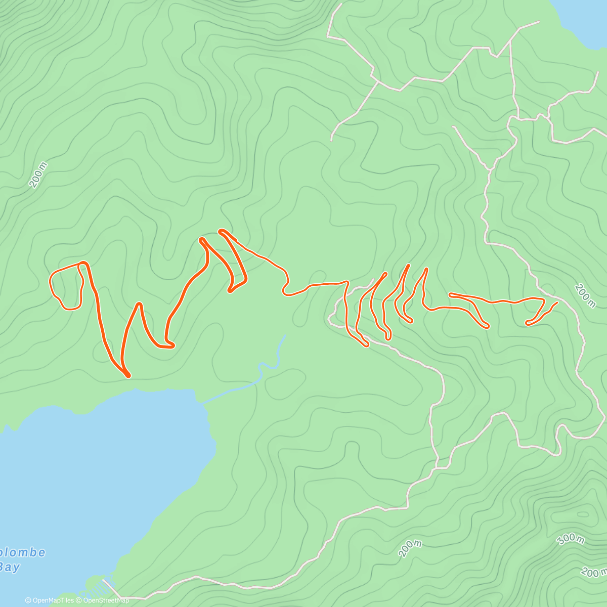 Karte der Aktivität „Easy Zone 1 jog”