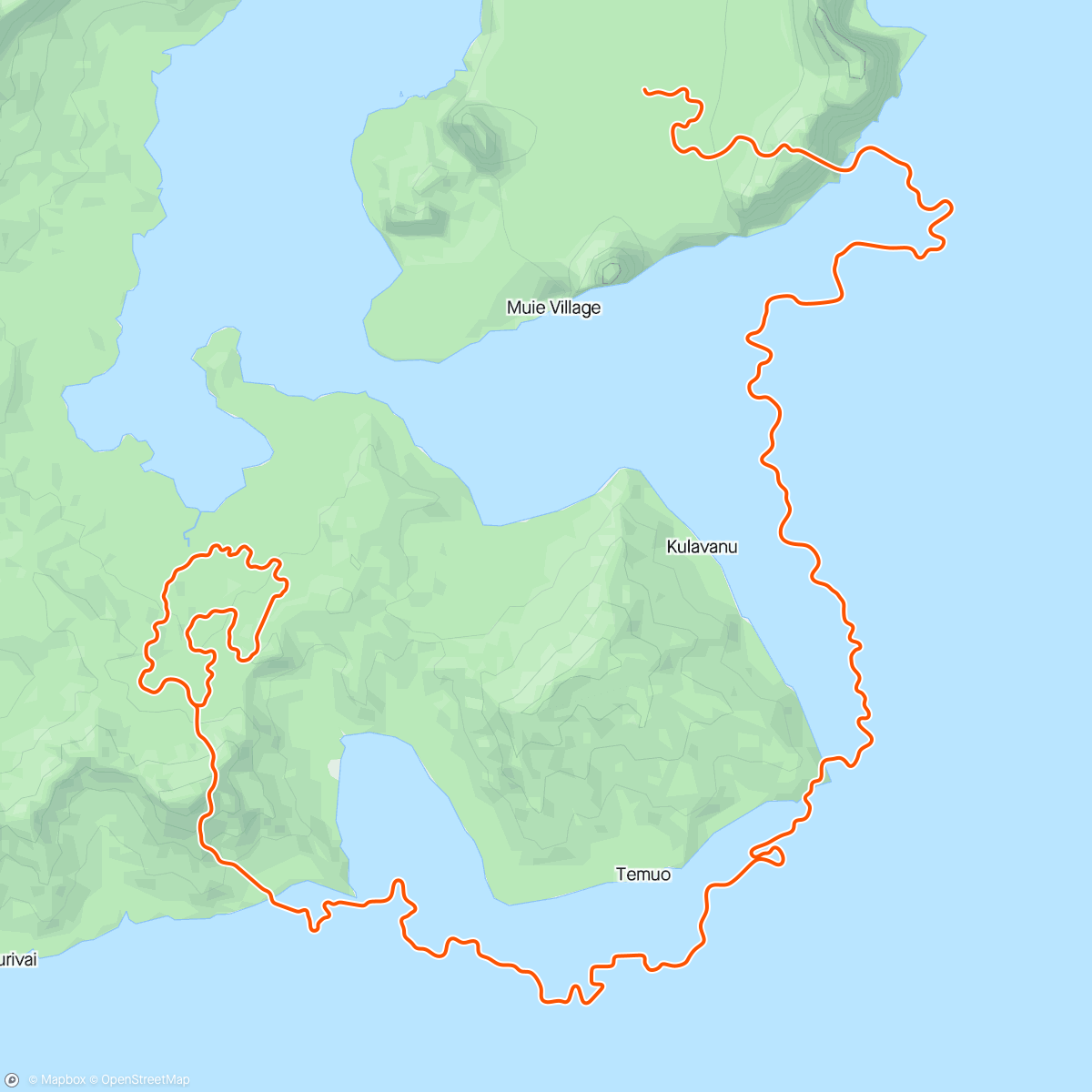 Map of the activity, Zwift - Race: Stage 1: Sea Breeze - Going Coastal (A) on Going Coastal in Watopia