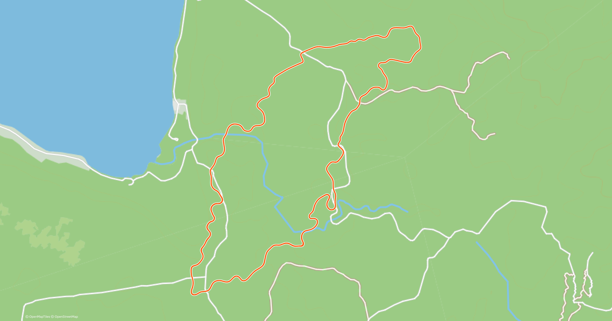 Zwift - Around the Mountain - shortcut in Makuri Islands | Strava