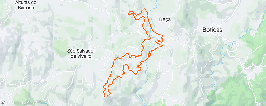 活动地图，Trail Boticas
