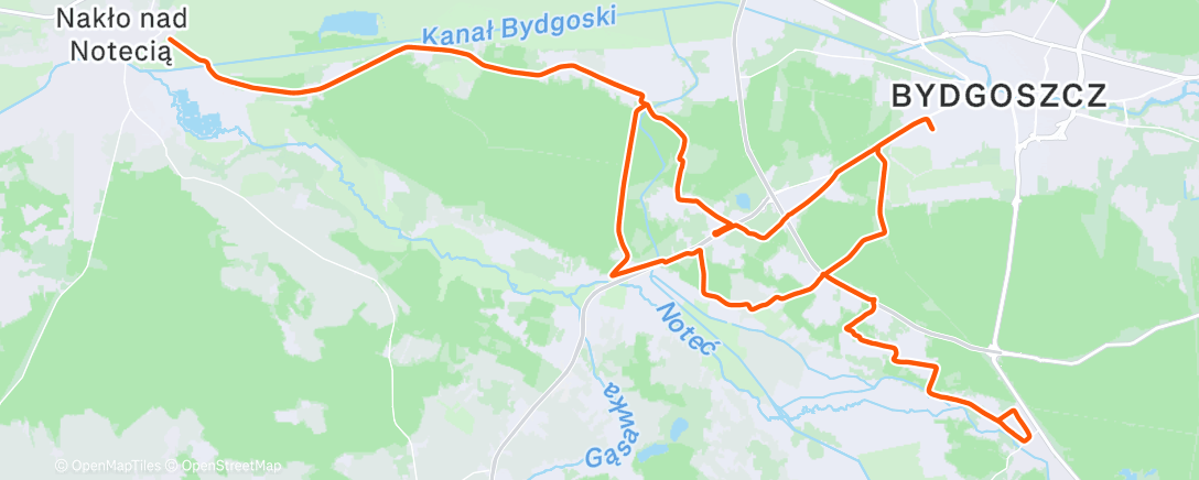 Map of the activity, Morning Gravel Ride 🌥