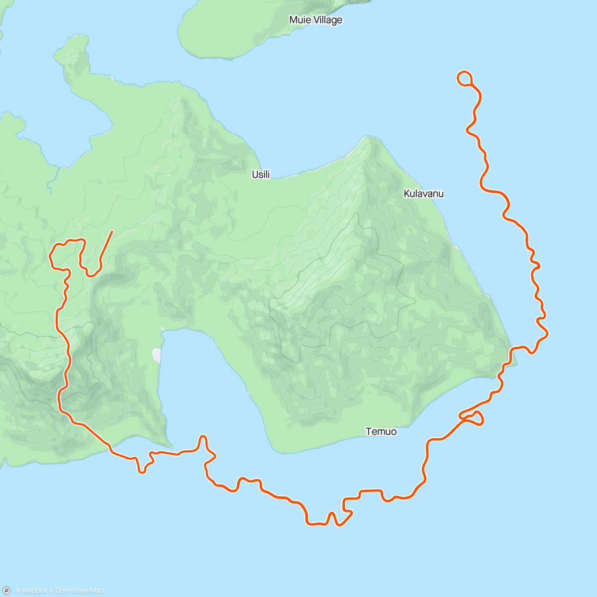 Mapa de la actividad (Zwift - Group Ride: USMES Thursday Night Social (C) on Coast Crusher in Watopia)