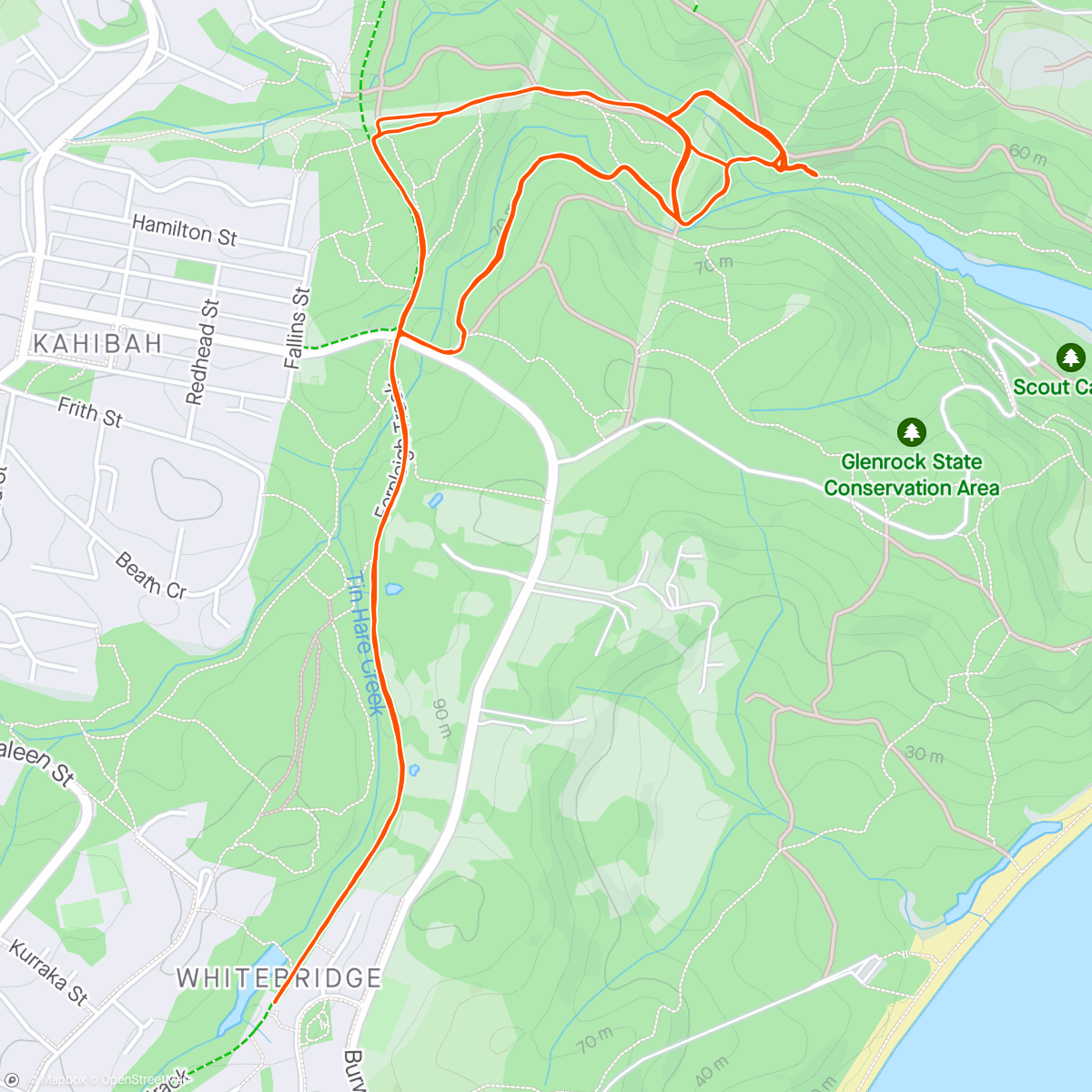 Map of the activity, SNL TRAIL Sess