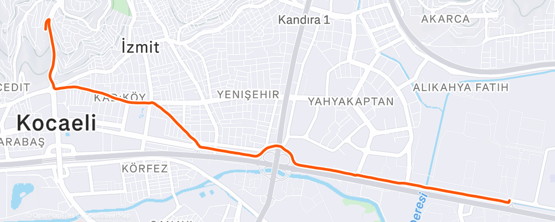 Map of the activity, Morning Mountain Bike Ride