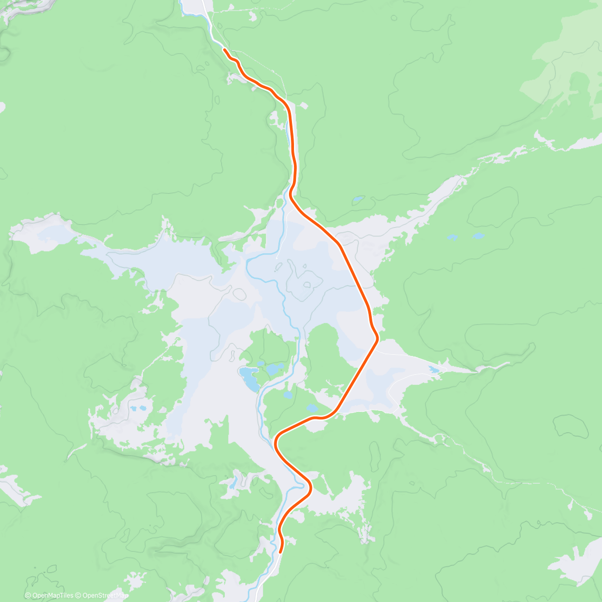 Map of the activity, ROUVY - Spin-Ups Lite | Simon Yates's favourite