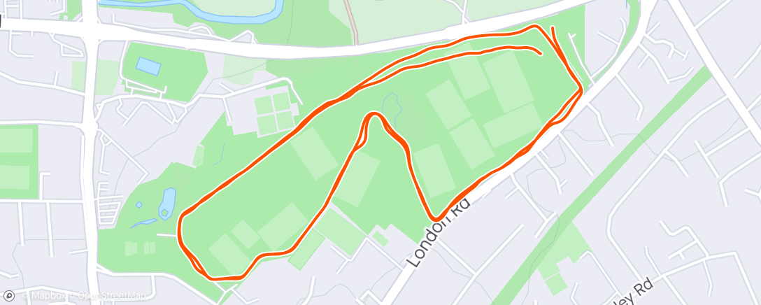 Map of the activity, parkrun_20.4.24