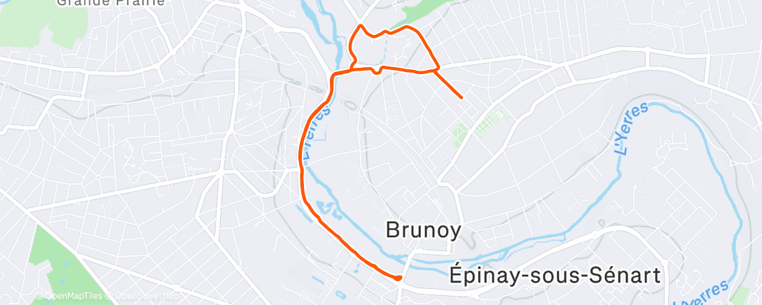 Карта физической активности (Froid de 🦆)