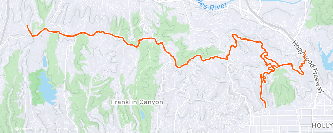 Mapa de la actividad (Lunch Ride)