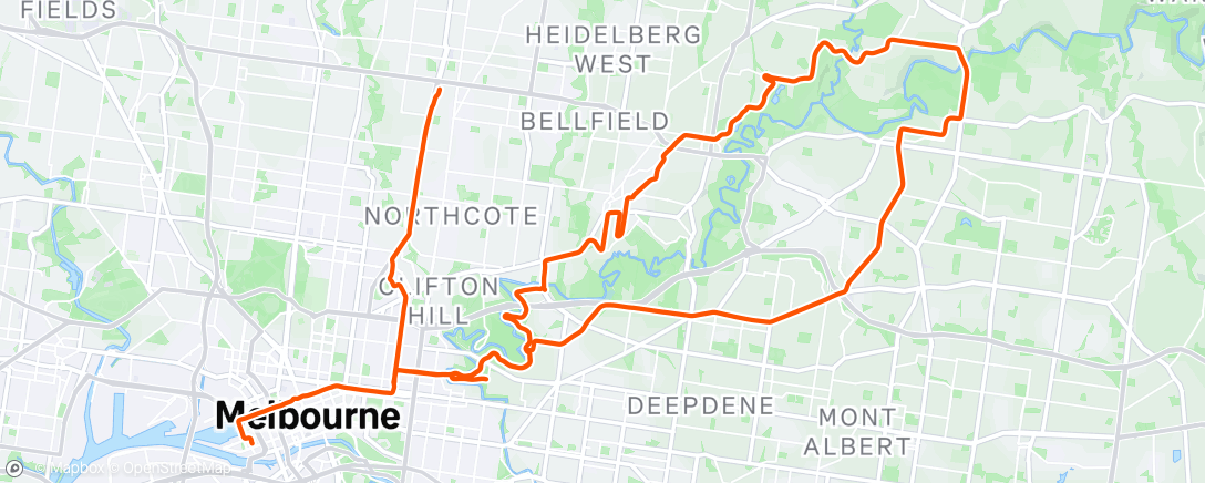 Map of the activity, Maap snowy mountains