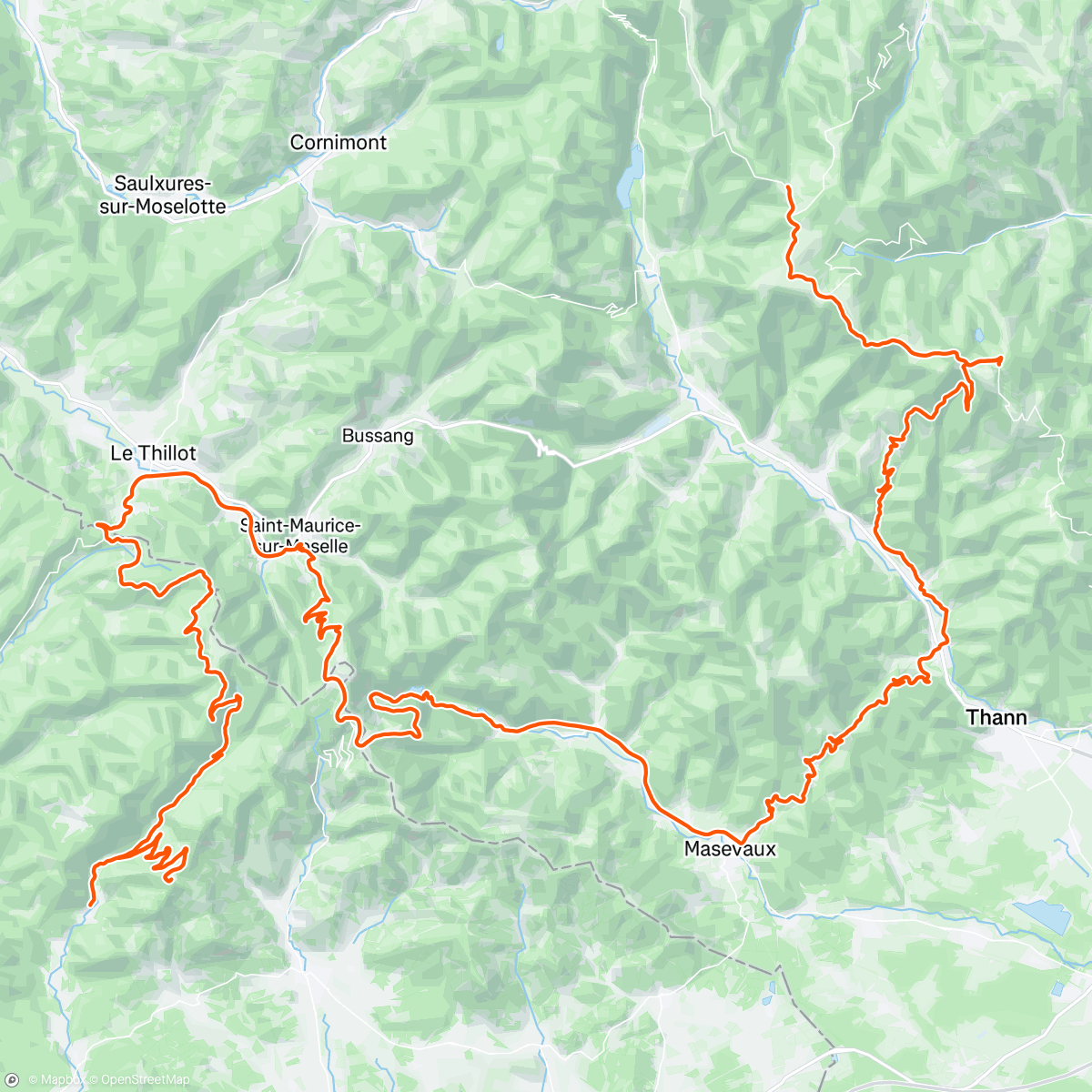 Map of the activity, XL recce