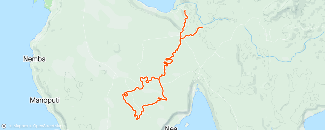 Карта физической активности (Zwift - Pacer Group Ride: Country to Coastal in Makuri Islands with Maria)