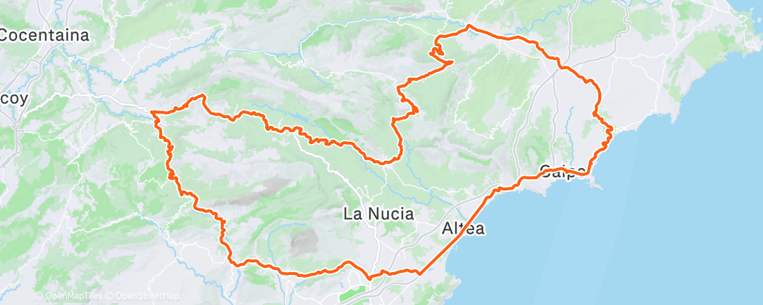 Map of the activity, Team camp day 2