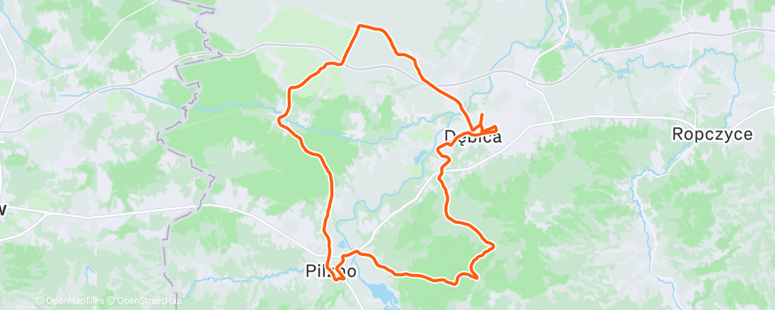 Map of the activity, Przewietrzyć i dotlenić głowę 😉 Pięknego okres w moim życiu nastąpił 🙂