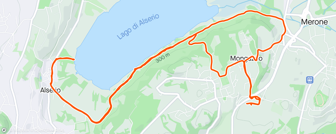 Mapa da atividade, Passeggiata con Eleonora