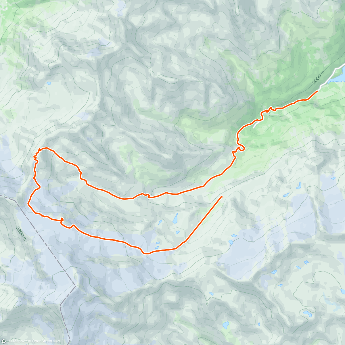 Map of the activity, /34 Cima tre Cannoni und Eiseespitze