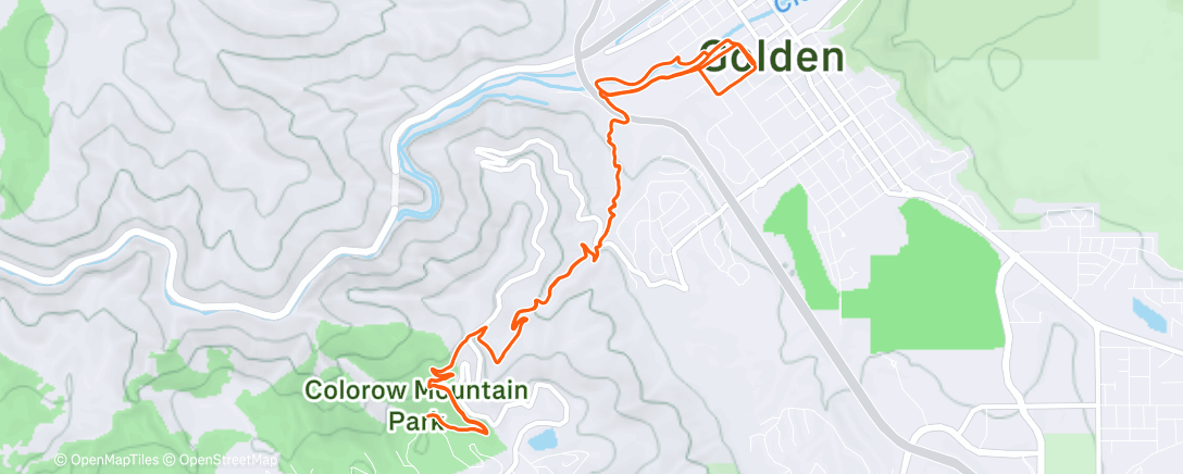 Map of the activity, Friday Holiday Squad w/ Pet