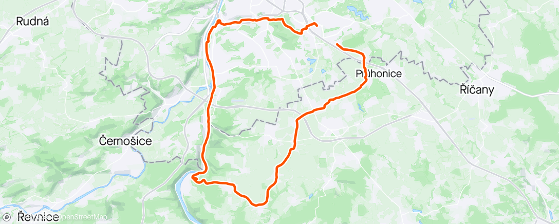 Map of the activity, Legs are still tired
