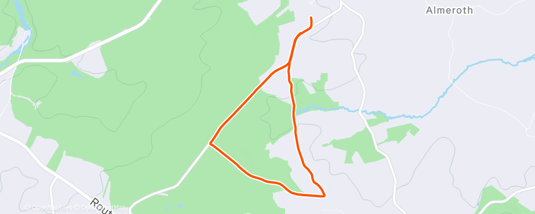 Map of the activity, Oulalala que c’était dur