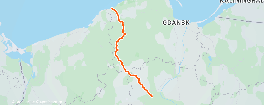 Карта физической активности (🌙 Morning Gravel Ride)