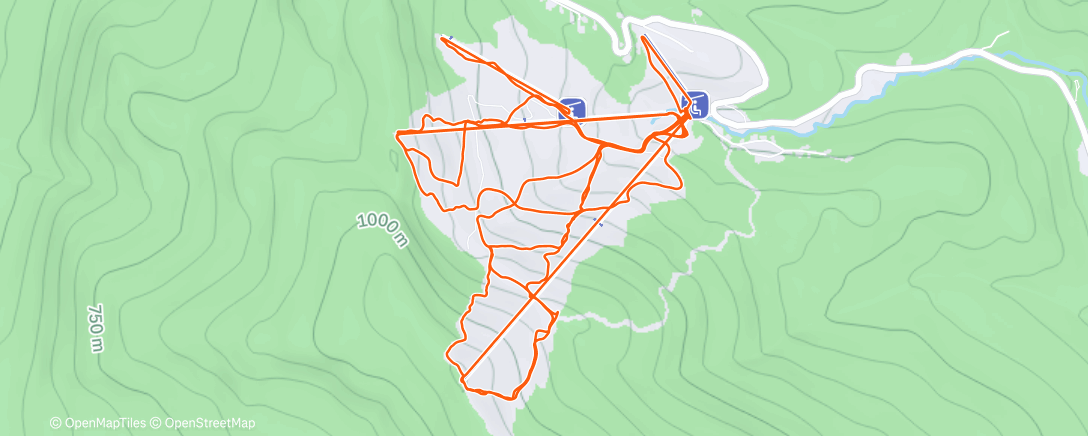 Map of the activity, 5: bluebird