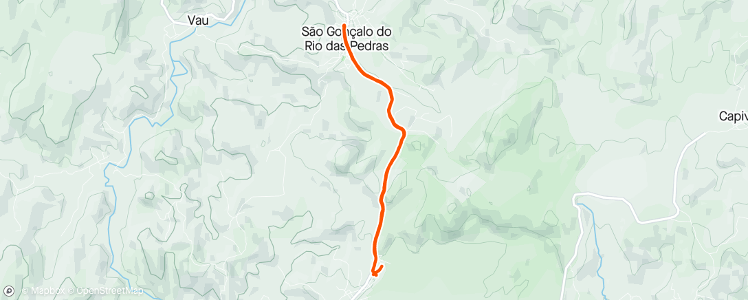 Map of the activity, Padoca São Gonça