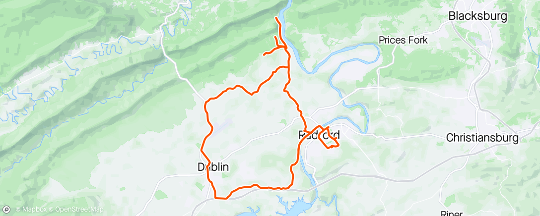 Map of the activity, Just some fun on a gravel bike...