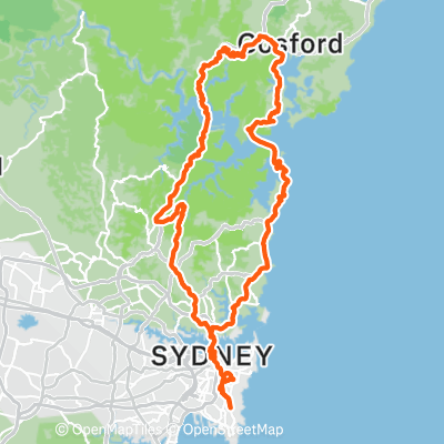 Patonga | 217.1 km Cycling Route on Strava