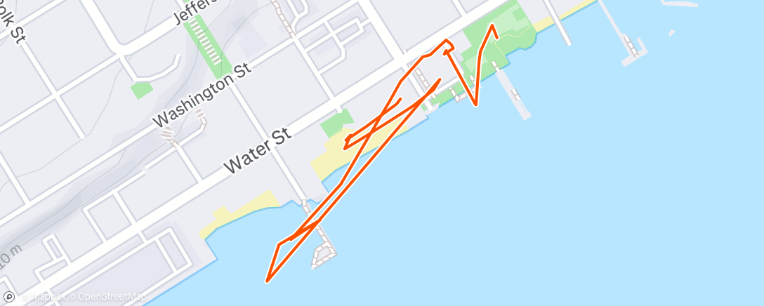 Map of the activity, Afternoon Ride