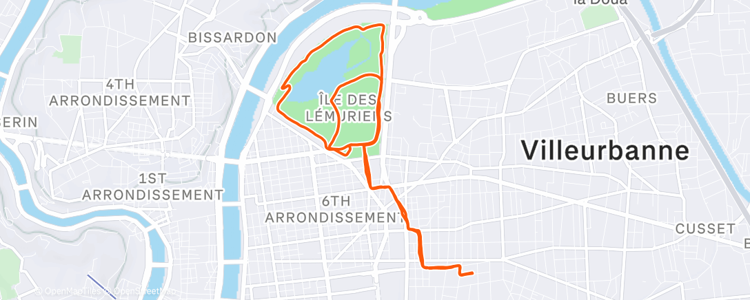 Map of the activity, Easy