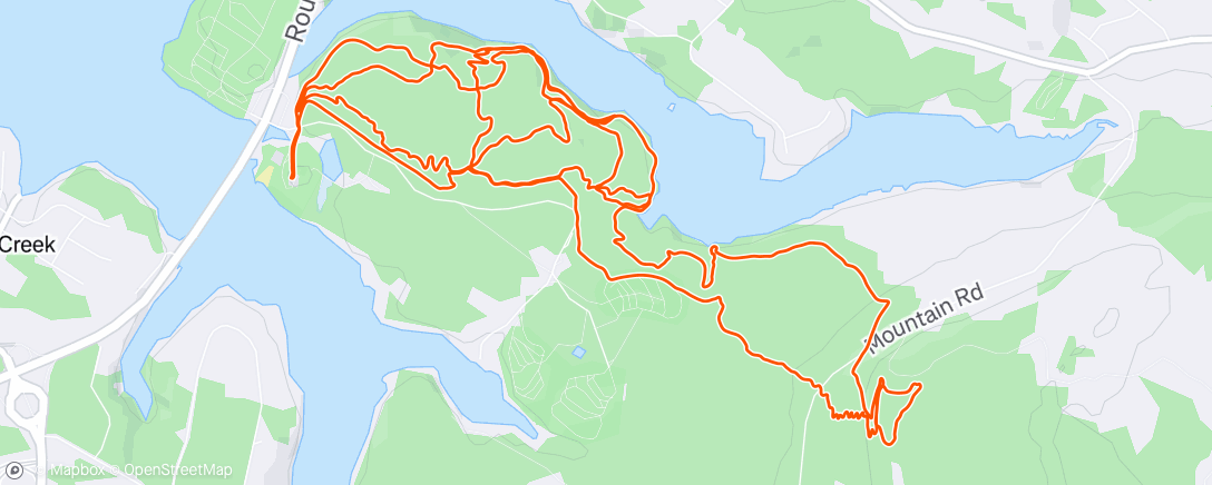 Map of the activity, Morning Wooly Session