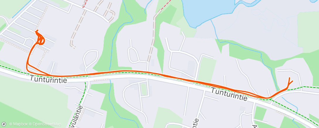Map of the activity, Bib pick up