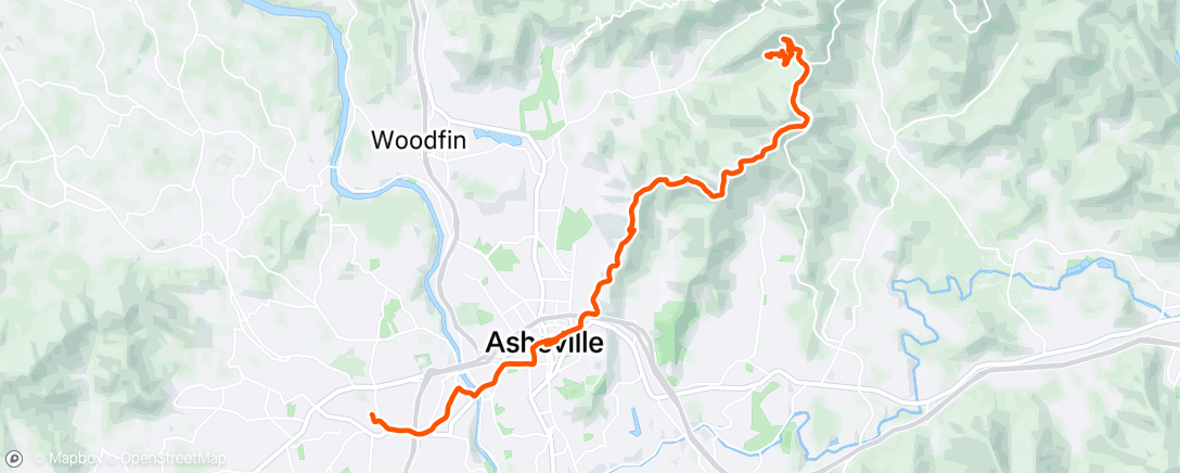 Map of the activity, To Downtown After 5