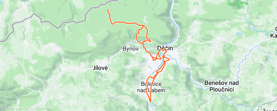 Map of the activity, Opět v sedle 🤩👍🚴‍♂️