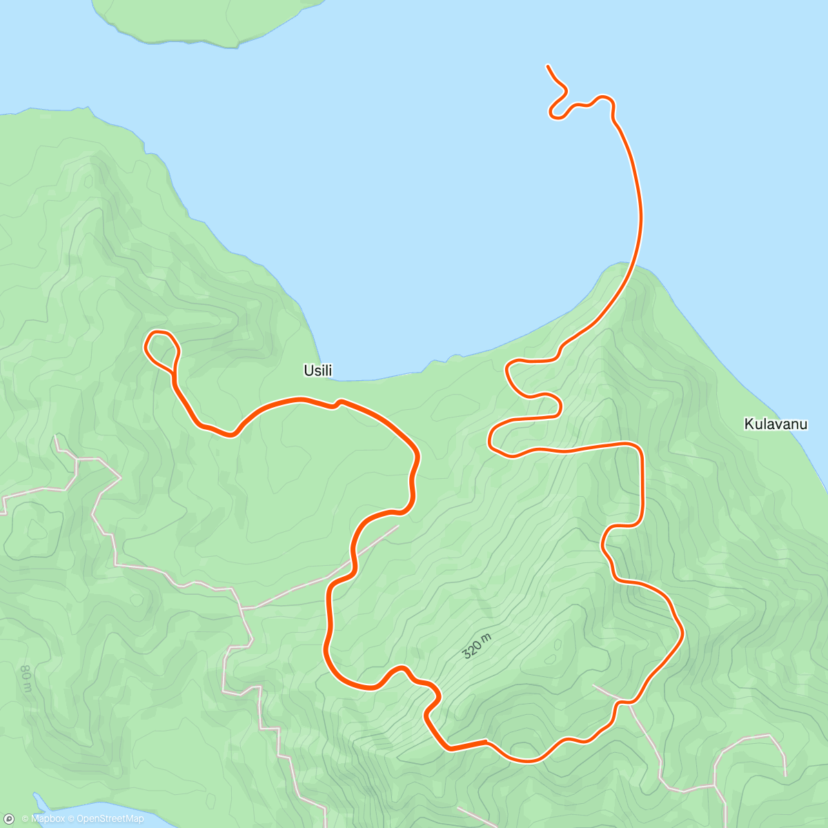 Map of the activity, Zwift - Epic Run in Watopia