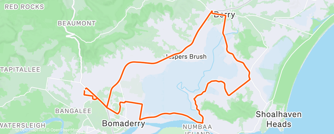 Map of the activity, Reco with cogs 😛
