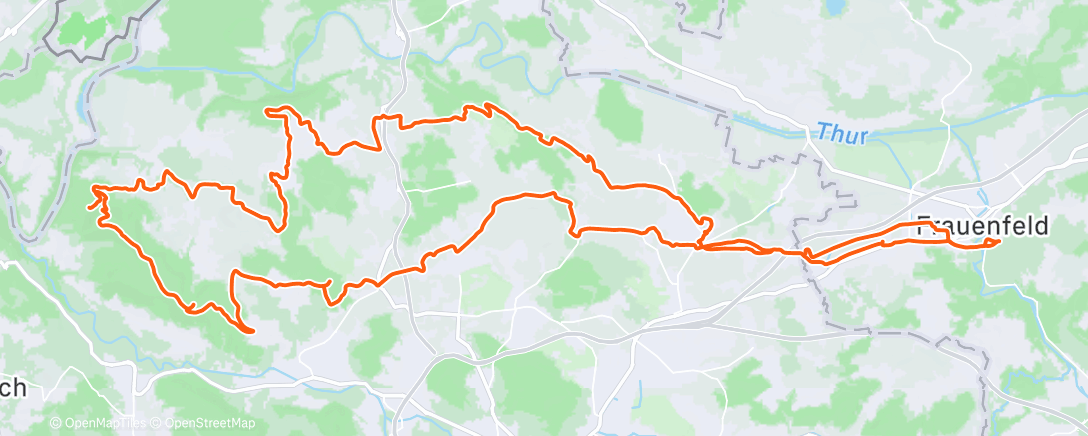 Map of the activity, Gravel 👌🏼