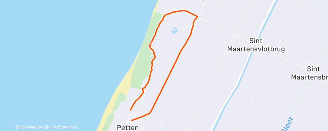 Mappa dell'attività Hoofdprijs in de natte pakken loterij